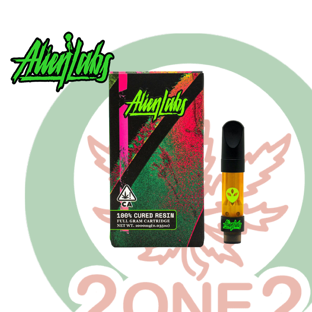 Photograph of product: Alien Labs - Lemon Fuel OG - Cured Resin Cartridge