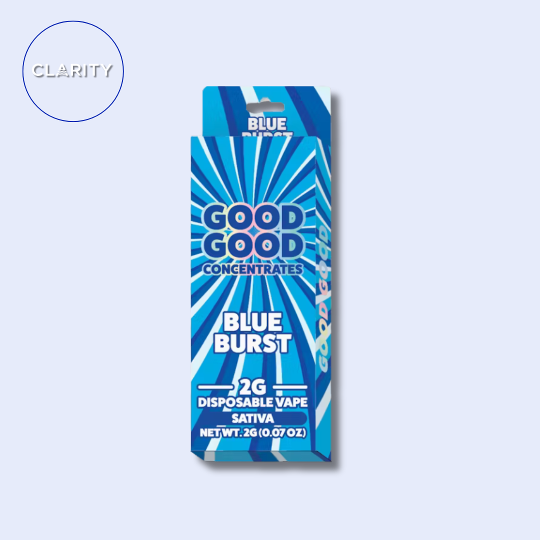 Photograph of product: Good Good Disposable | Blue Burst