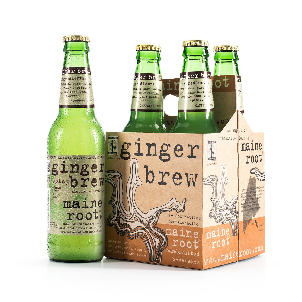Photograph of product: Maine Root Ginger Brew