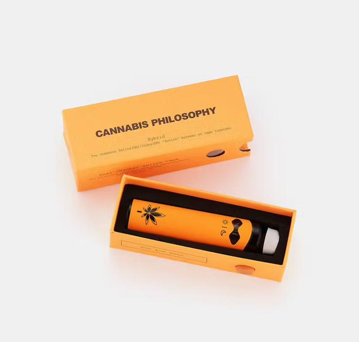 Photograph of product: Disposable Vape - Dual Chamber Hybrid LemCel/BelGel - Oui'd Philosophy - REC