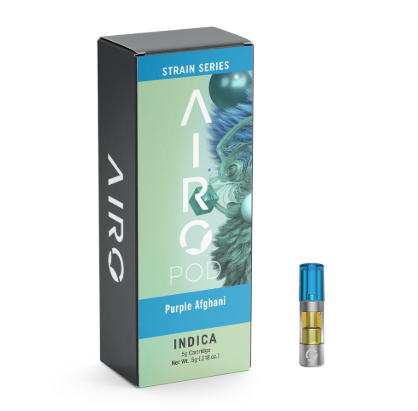 Photograph of product: Cartridge - Airo - Purple Afghani (I) - 1g