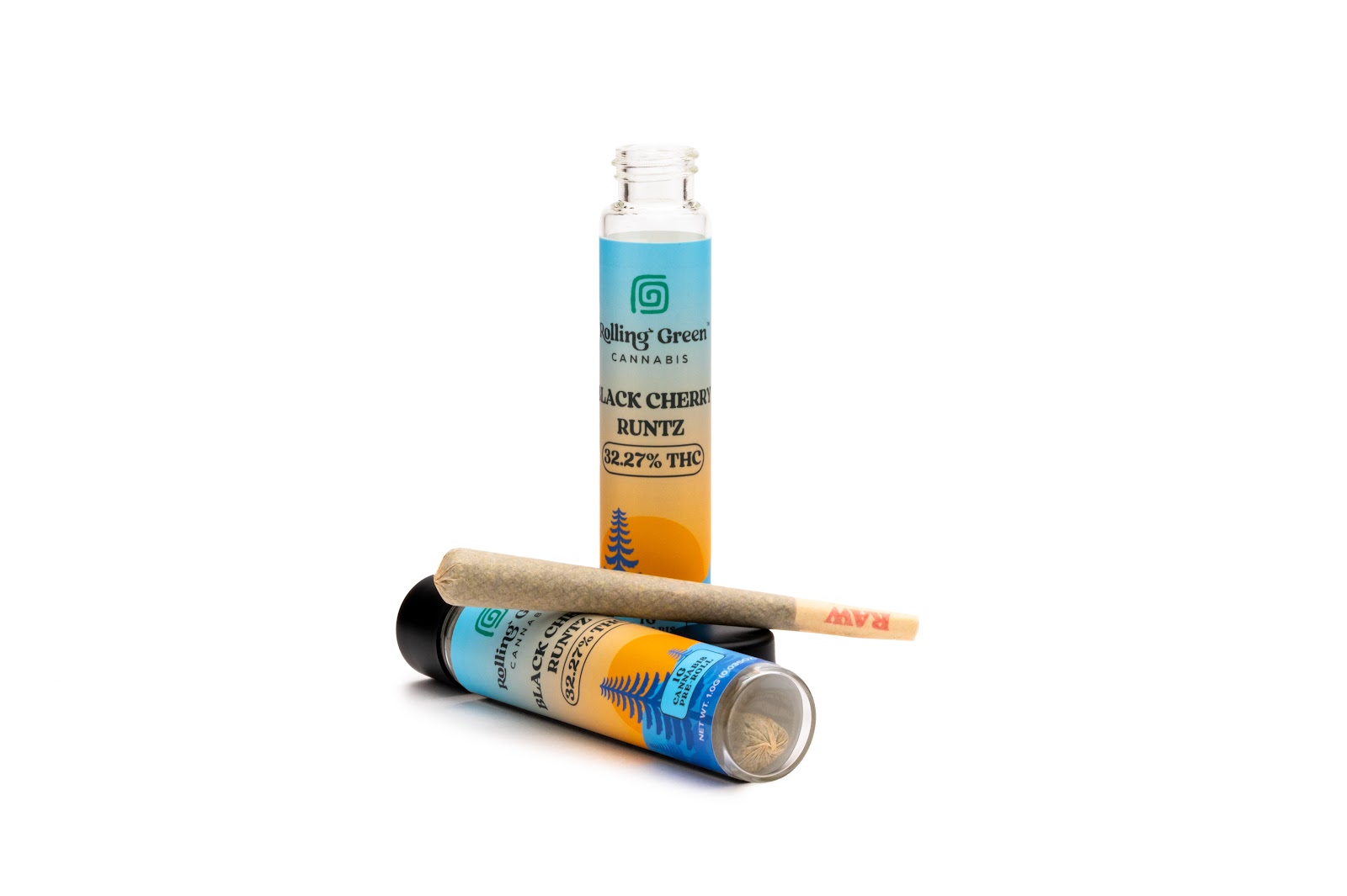 Photograph of product: Black Cherry Runtz Preroll