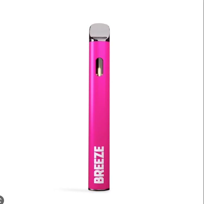 Photograph of product: Breeze Canna - Pink Burst 1g Disposable Vape