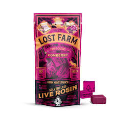 Photograph of product: Lost Farm | Pomberry (Kush Mints Punch) - 100mg Chews