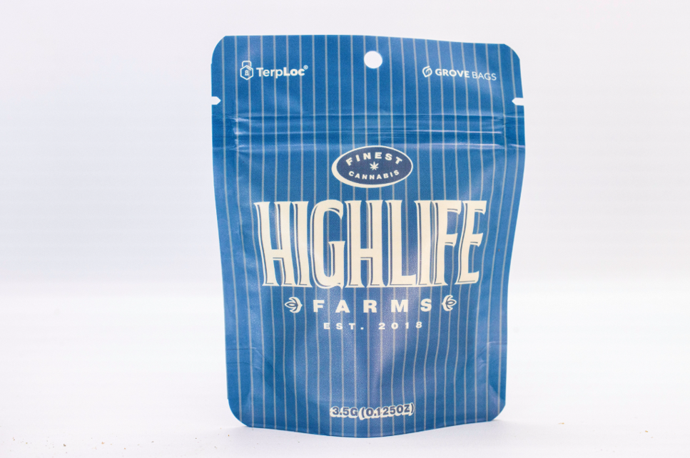 Photograph of product: HIGH LIFE FARMS ICE CREAM CAKE PREPACK 3.5G