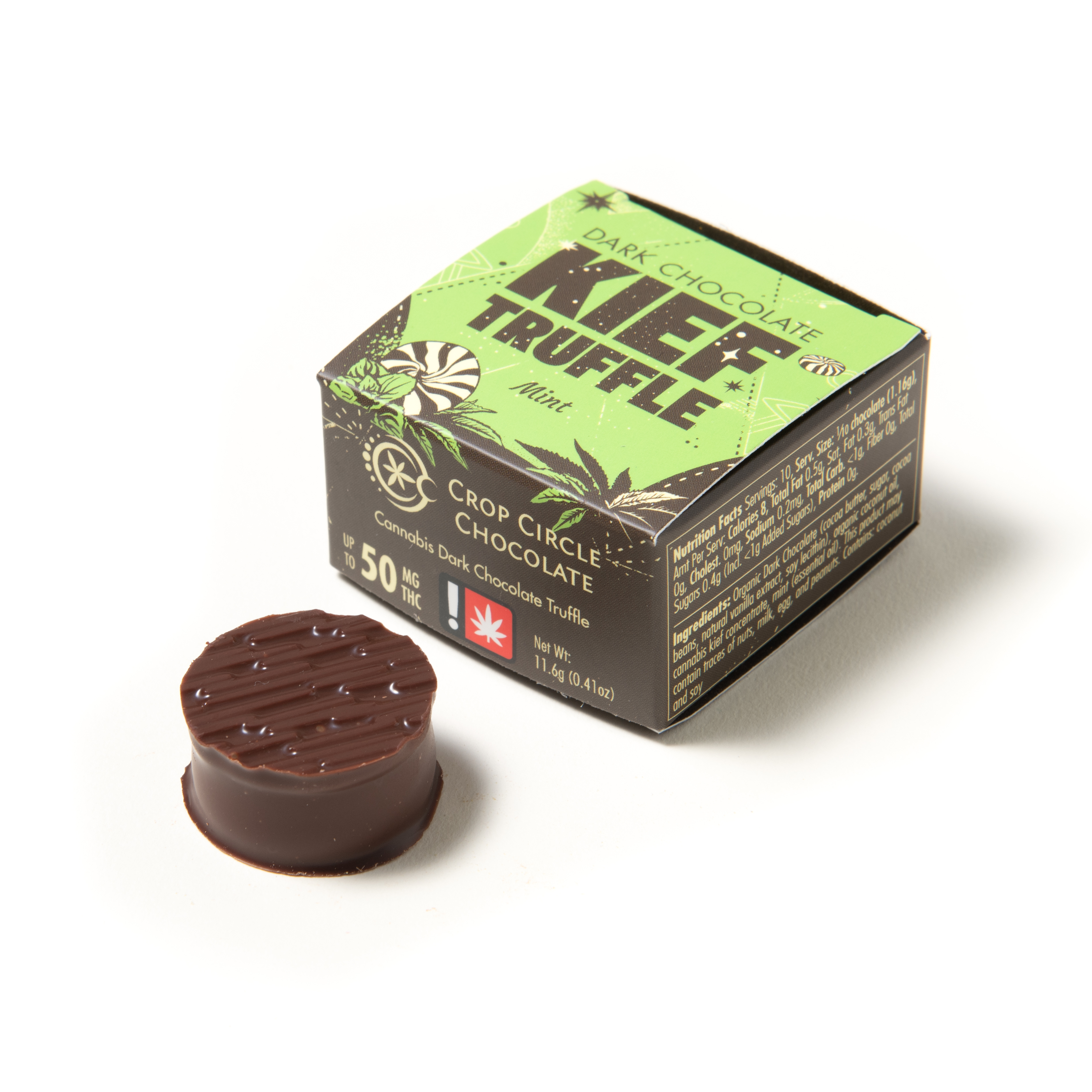 Photograph of product: Oui'd Mint Single Truffle