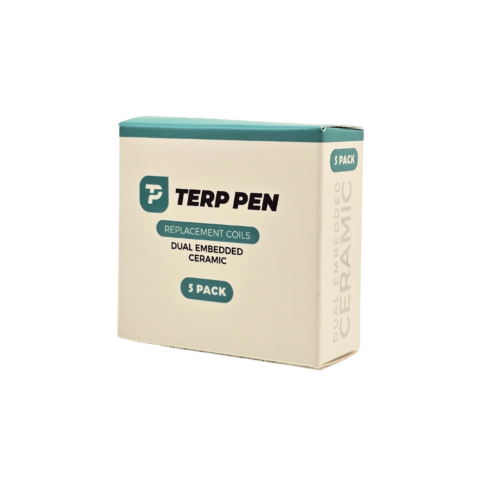Photograph of product: Accessory | 5pc Terp Pen Dual Ceramic Coil Atomizer | Boundless