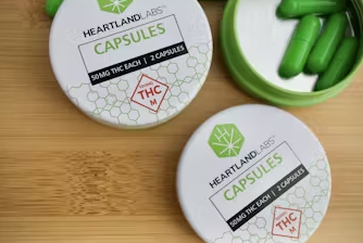 Photograph of product: Heartland Labs -FECO Capsules - 100mg (2 x 50mg)