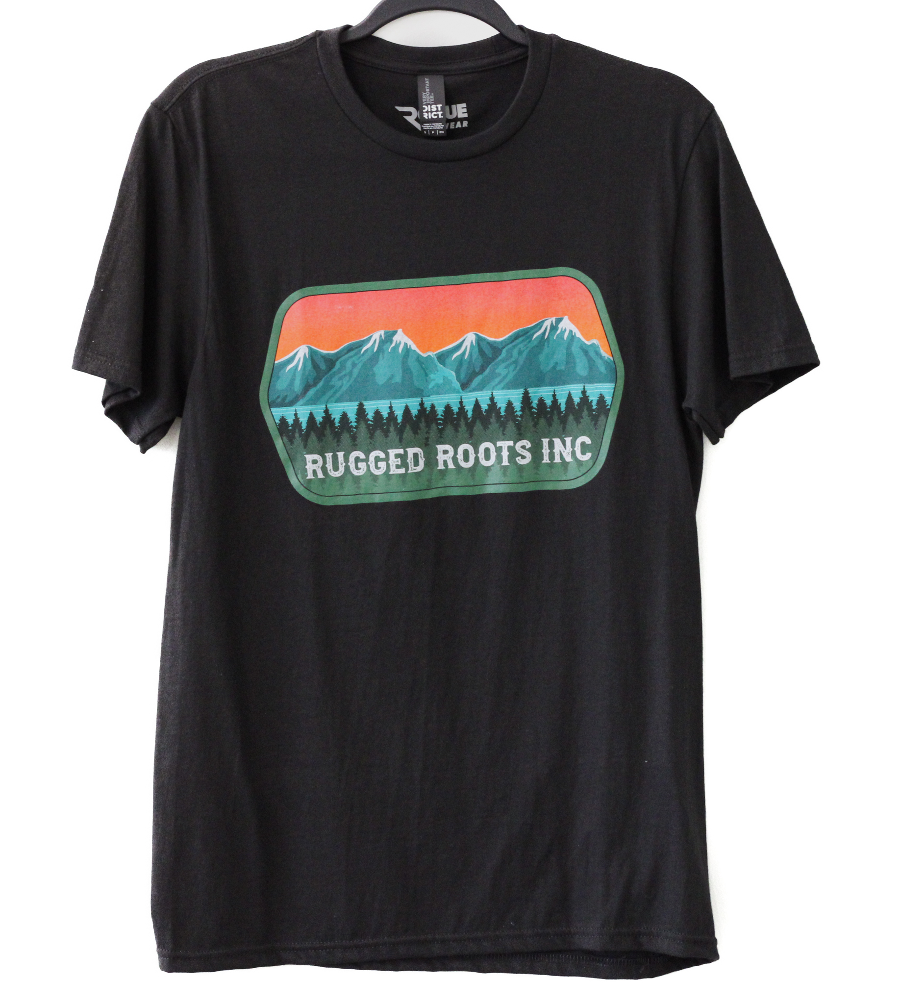 Photograph of product: Rugged Roots | T-Shirt Small Logo -XXXL