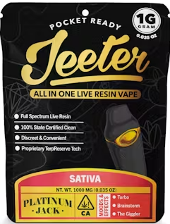 Photograph of product: Jeeter - Live Resin Ready To Use - Dutch Haze [S]