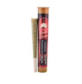 Photograph of product: Golden Garden | London Poundcake | Pre-Roll | 1g | (H)