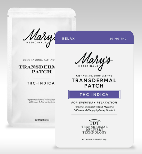 Photograph of product: Mary's Oui'd Relax TH-oui Transdermal Patch 20mg