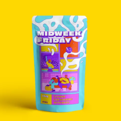 Photograph of product: Midweek Friday | Gelly Roll Bulk Shake 1/2oz - Hybrid