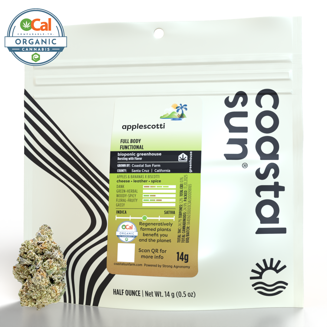 Photograph of product: Applescotti Greenhouse Flower - 14g