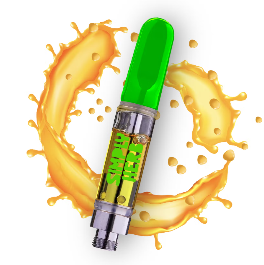 Photograph of product: Tropical Thunder (H) 1g Distillate Cartridge