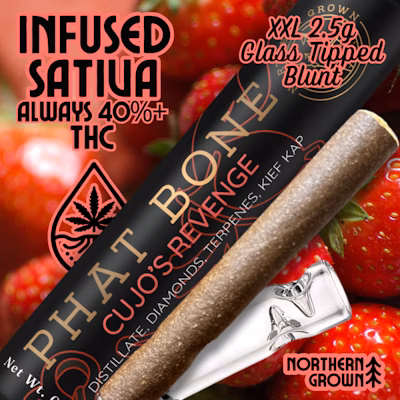 Photograph of product: Infused Pre-Roll | Phat Bone | Cujo's Revenge | 2.5g