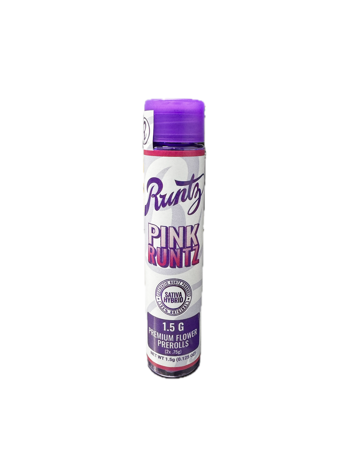 Photograph of product: RUNTZ Pink Runtz 2pk 0.75g Pre-Rolls