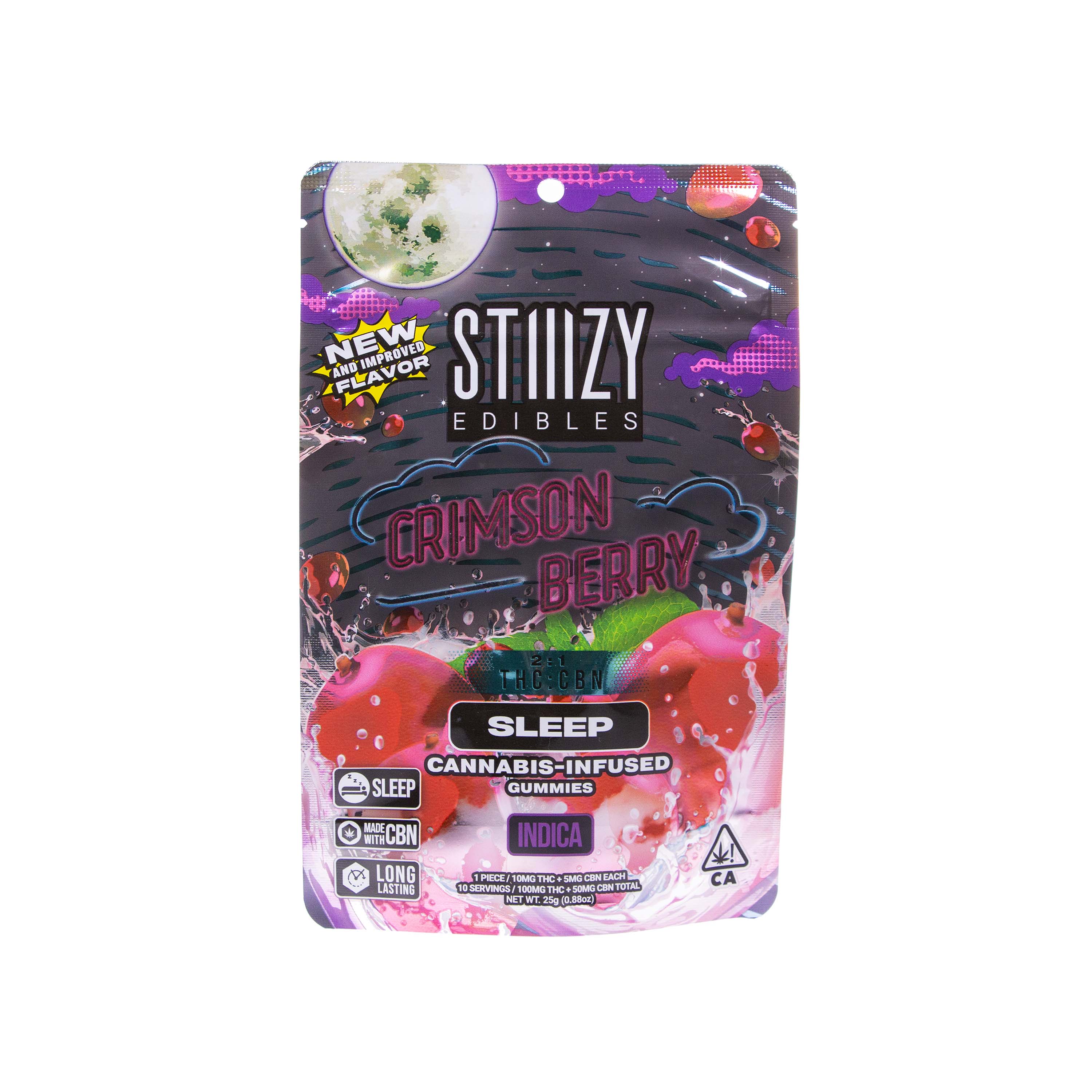 Photograph of product: Crimson Berry Sleep Gummies (2:1 TH-oui: CBN - 150mg Total)