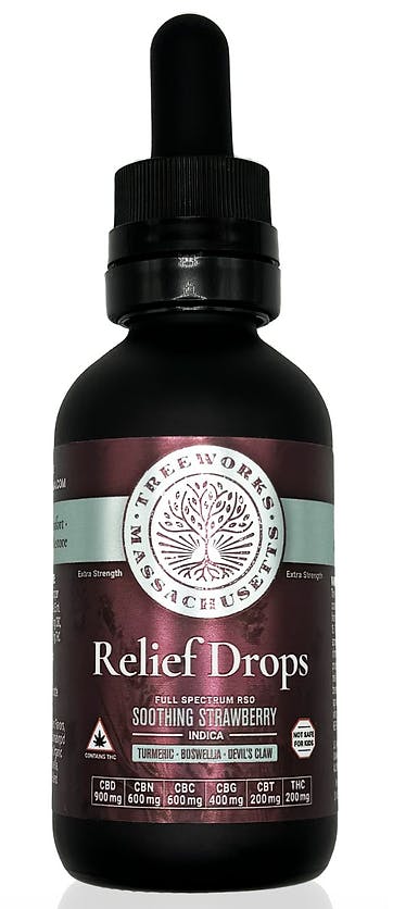 Photograph of product: Relief Drops | 60ml Tincture - 