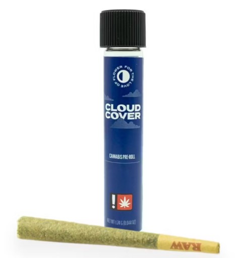 Photograph of product: Cloud Cover | Old Dirty Biker | 1g Pre Roll