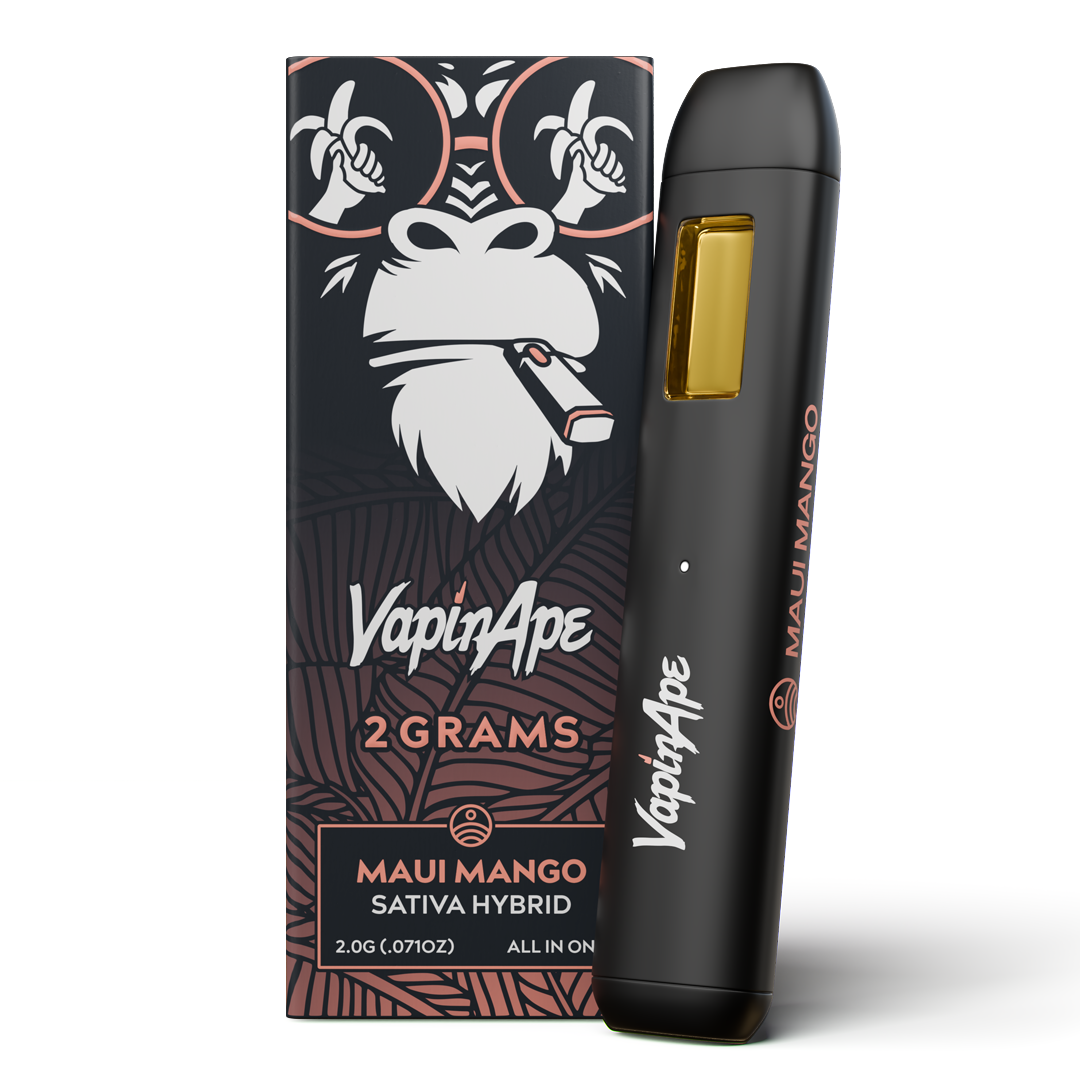 Photograph of product: Vapin Ape - Disposable 2g - Maui Mango - Oui'd