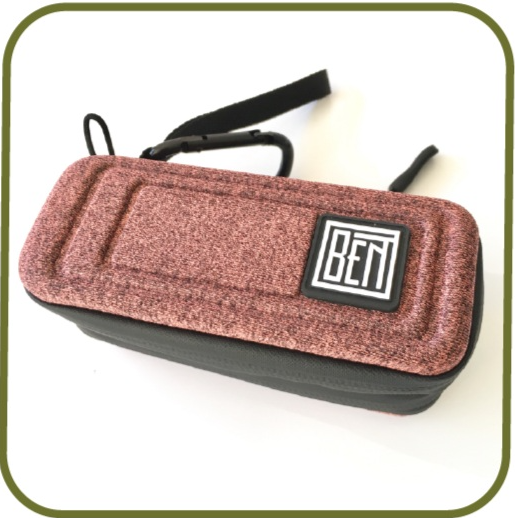Photograph of product: DayTripper Compact Stash Box | Rust