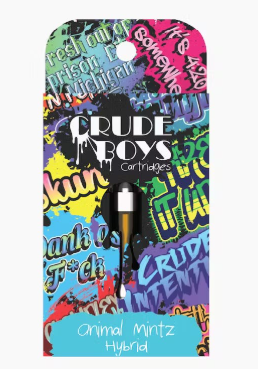 Photograph of product: Crude Boys - Animal Mintz (H) - 1g Vape
