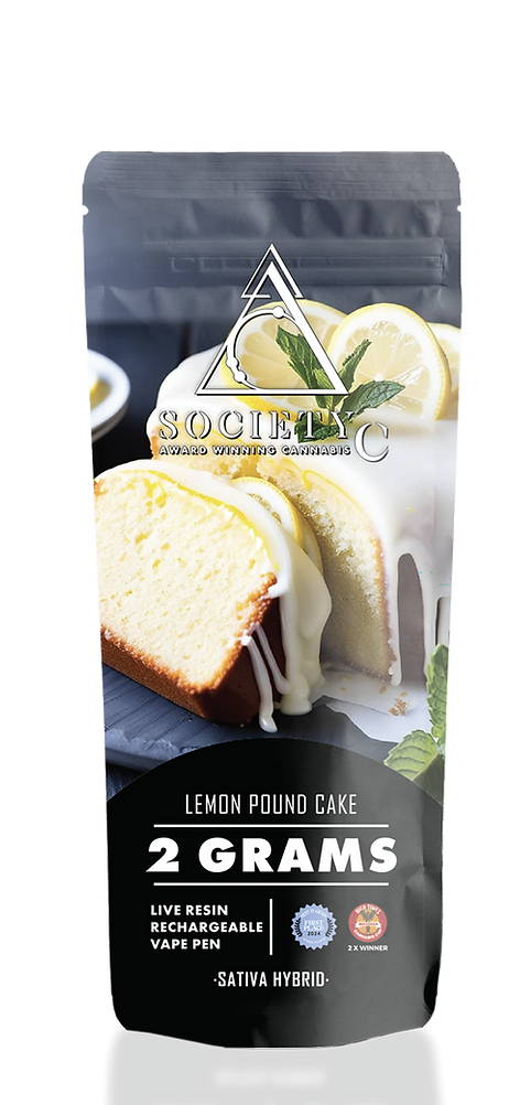 Photograph of product: Society C | Smacks | 2G Live Resin Disposable Vape