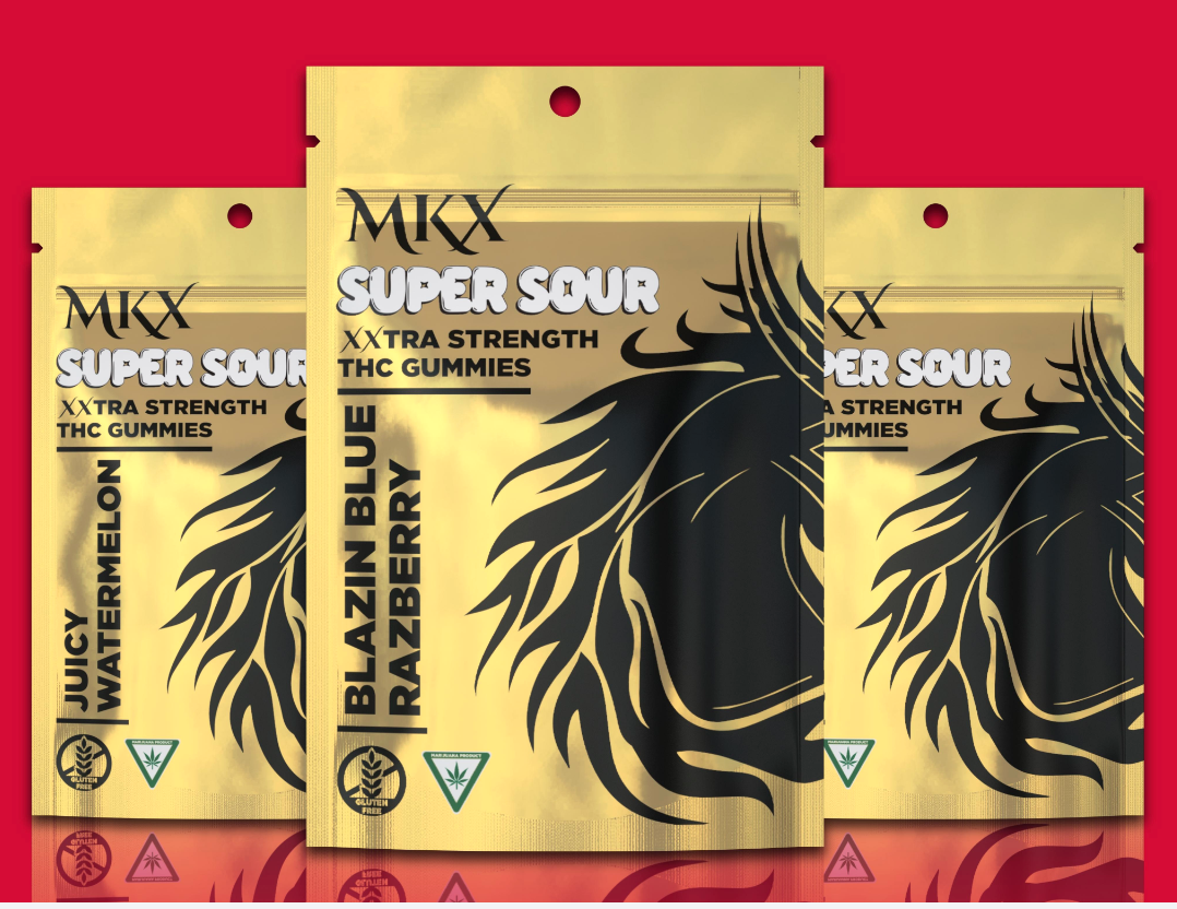 Photograph of product: Super Sour Watermelon | 200MG Gummies