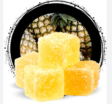 Photograph of product: Ozone - Pineapple Soft Chews - 100mg