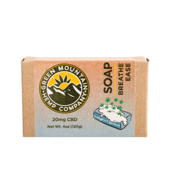 Photograph of product: Breath Ease CBD Soap