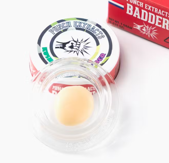 Photograph of product: Punch Extracts Kush Rocks Badder 1g