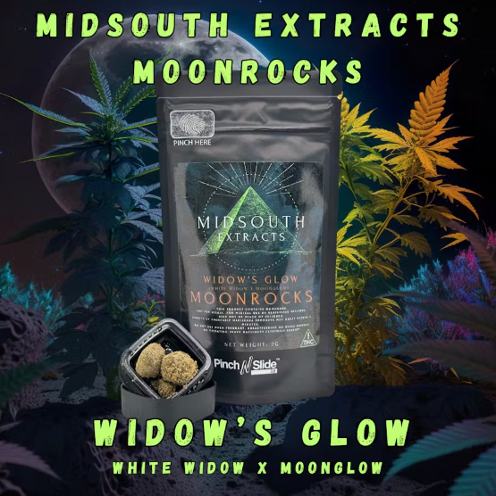 Photograph of product: MSE | 2g | Widow's Glow Moonrocks