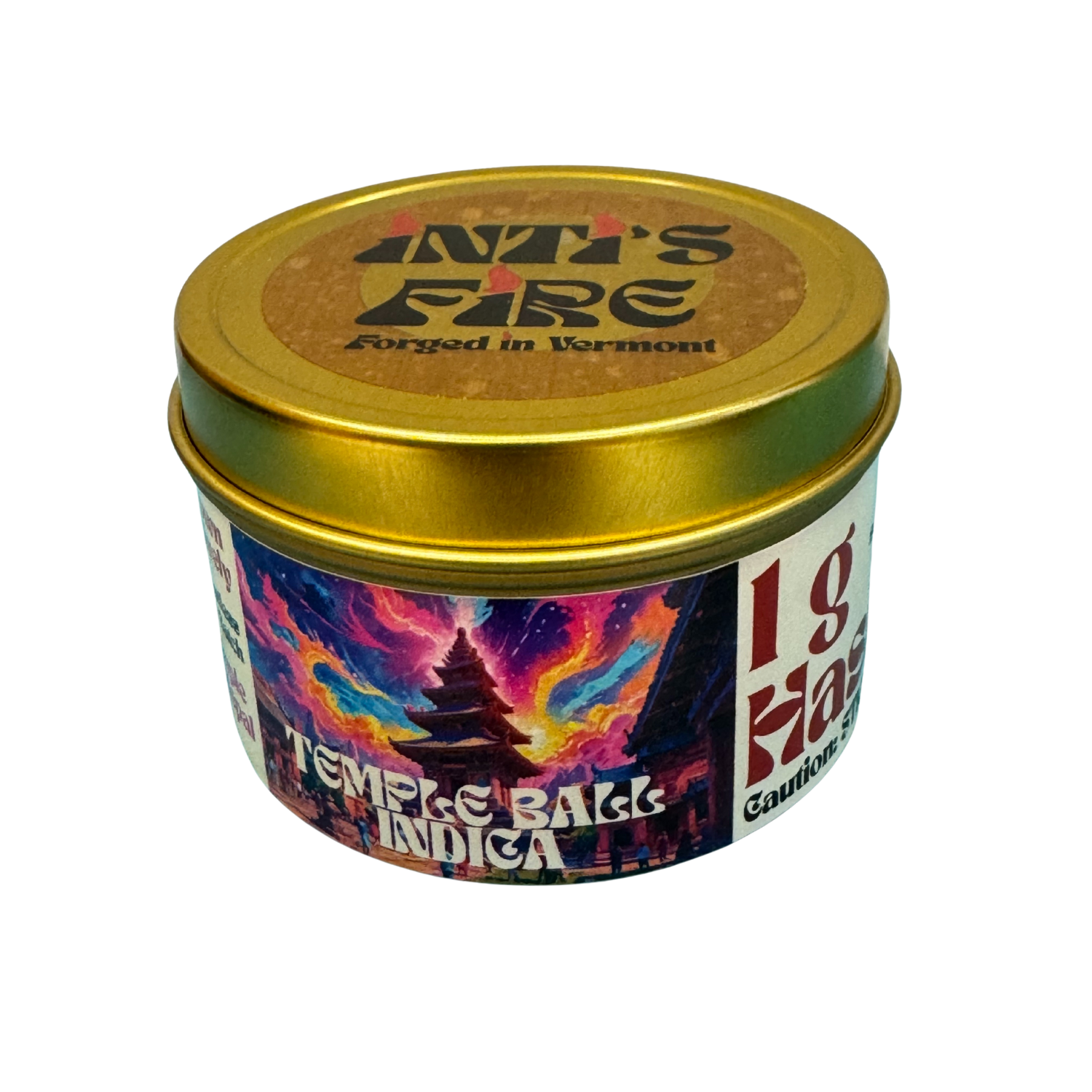 Photograph of product: Temple Ball - 1g | Inti's Fire I GMO