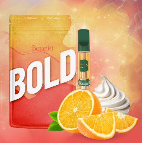 Photograph of product: Cartridge - The Botanist - BOLD Orange Cream (S) - 1g