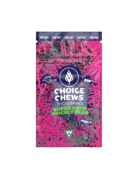 Photograph of product: Choice Labs | Super Sour Prickly Pear | 200mg