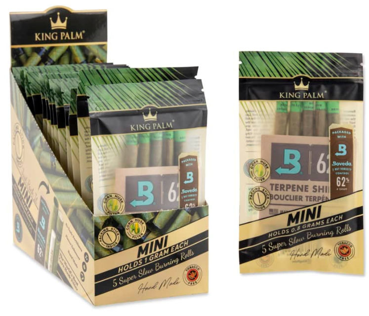 Photograph of product: King Palm | Mini Cones | 5-Pack (ea)