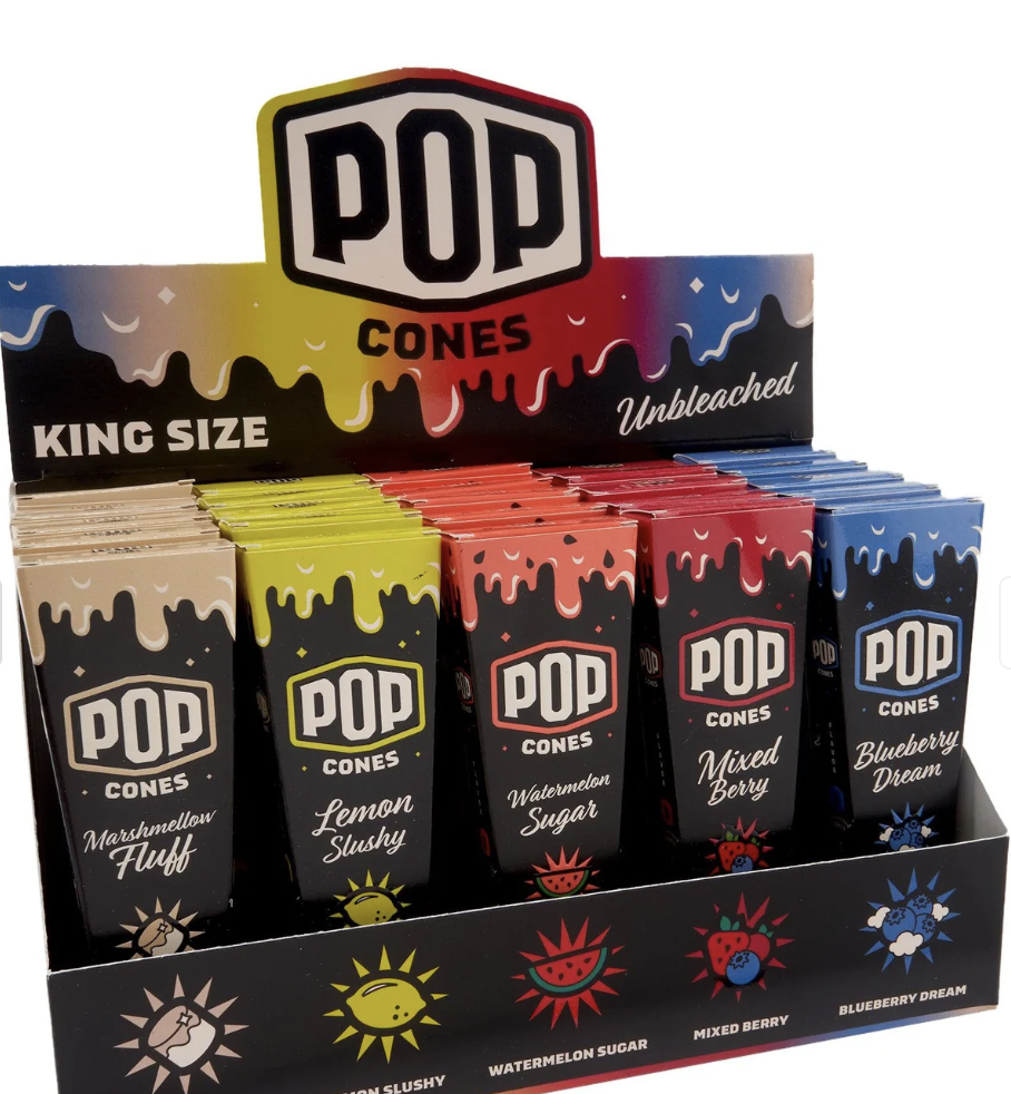 Photograph of product: Pop Cones | Assorted Flavors - 6pk