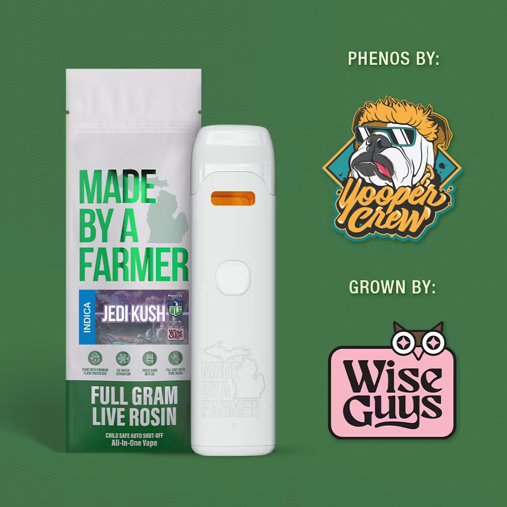 Photograph of product: Jedi Kush Live Rosin Disposable
