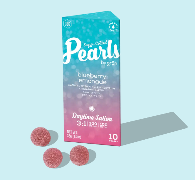 Photograph of product: Ratioed Blueberry Lemonade Gummies 100mg (10-Pack | 10mg Each)