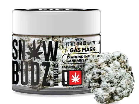 Photograph of product: Dante's Inferno Snow Budz Infused Flower (Piff Stixs) - 3.5g