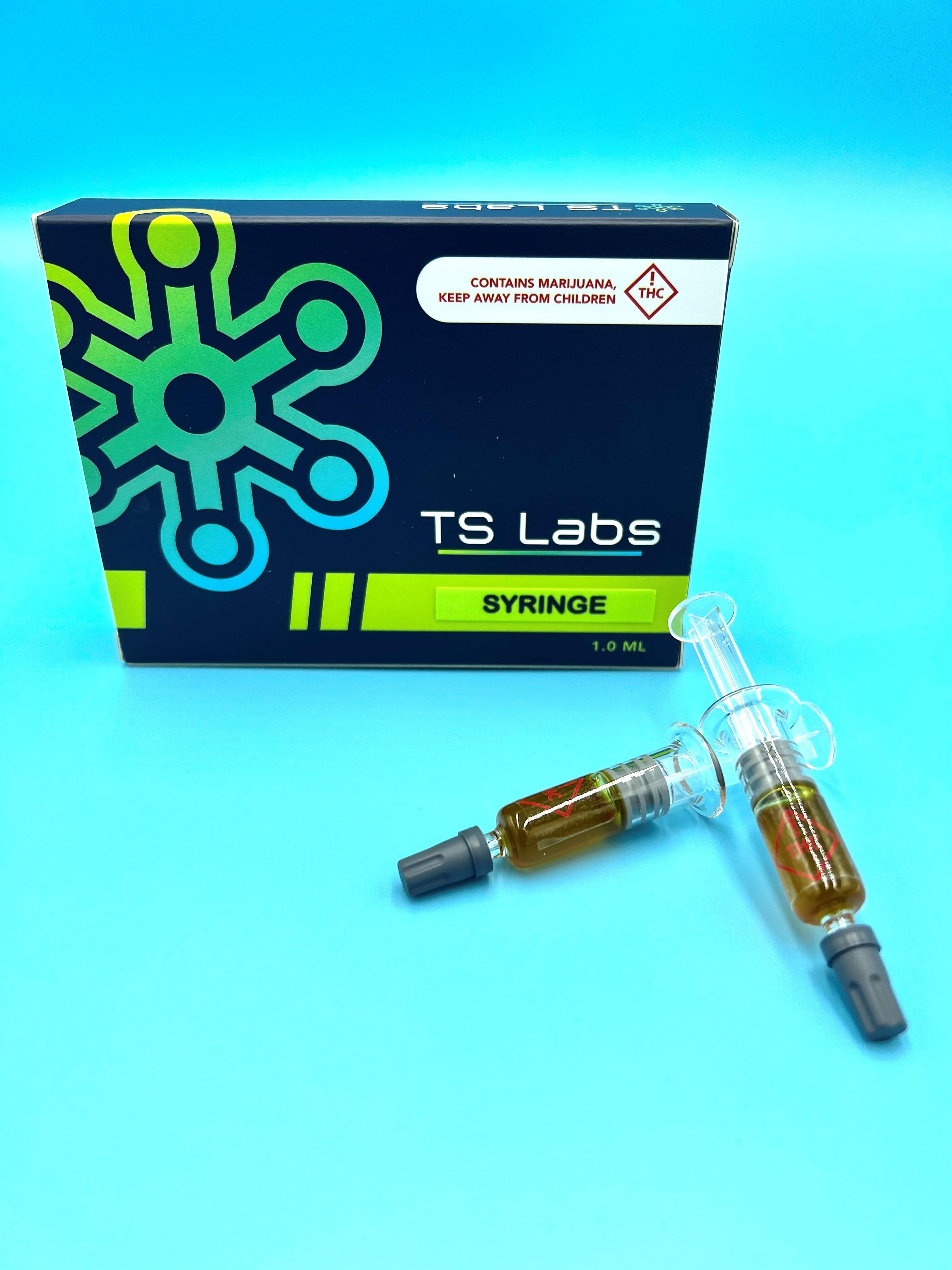 Photograph of product: TS Labs - Activated Live Rosin Syringe - High Country Sour Diesel (H)