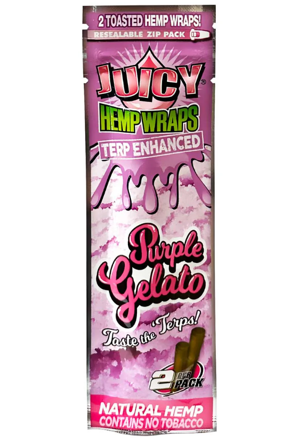 Photograph of product: Juicy Jays Purple Gelato Rolling Papers (YBW)