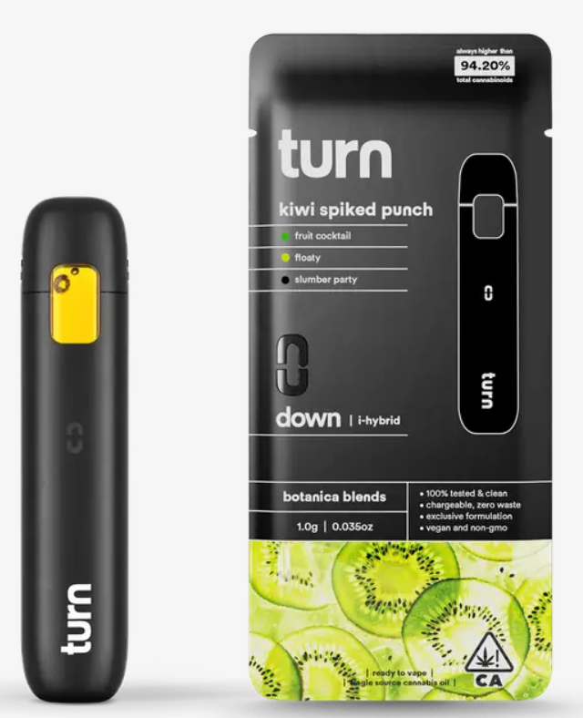 Photograph of product: KIWI SPIKED PUNCH - RTU (1000MG)