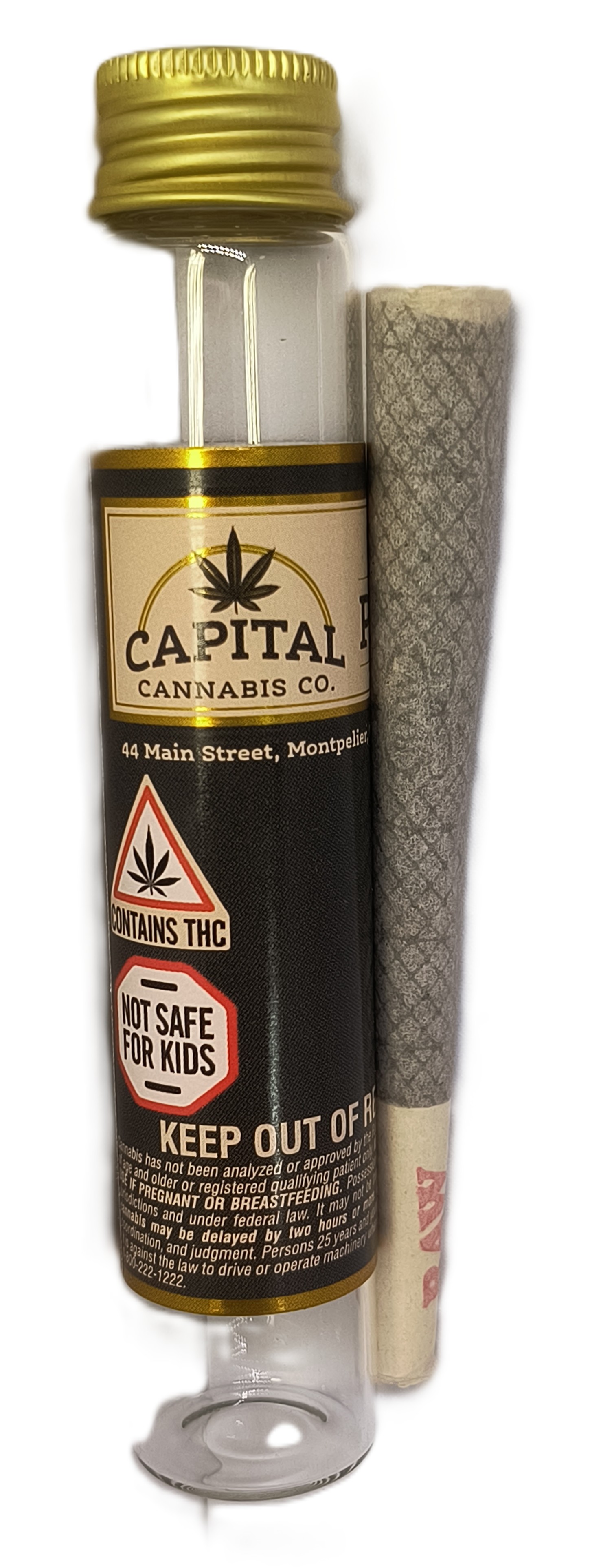 Photograph of product: Beach Crasher x Chimera Pre-Roll | Blondies Bud Co
