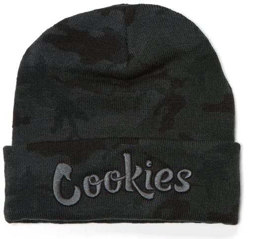 Photograph of product: Cookies Beanie - Black Camo - 