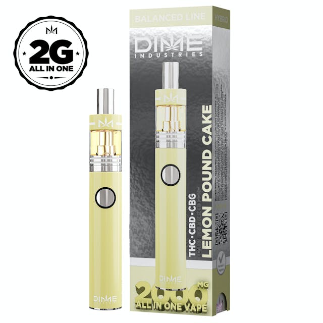 Photograph of product: Lemon Pound Cake 2G Balanced Line AIO - 