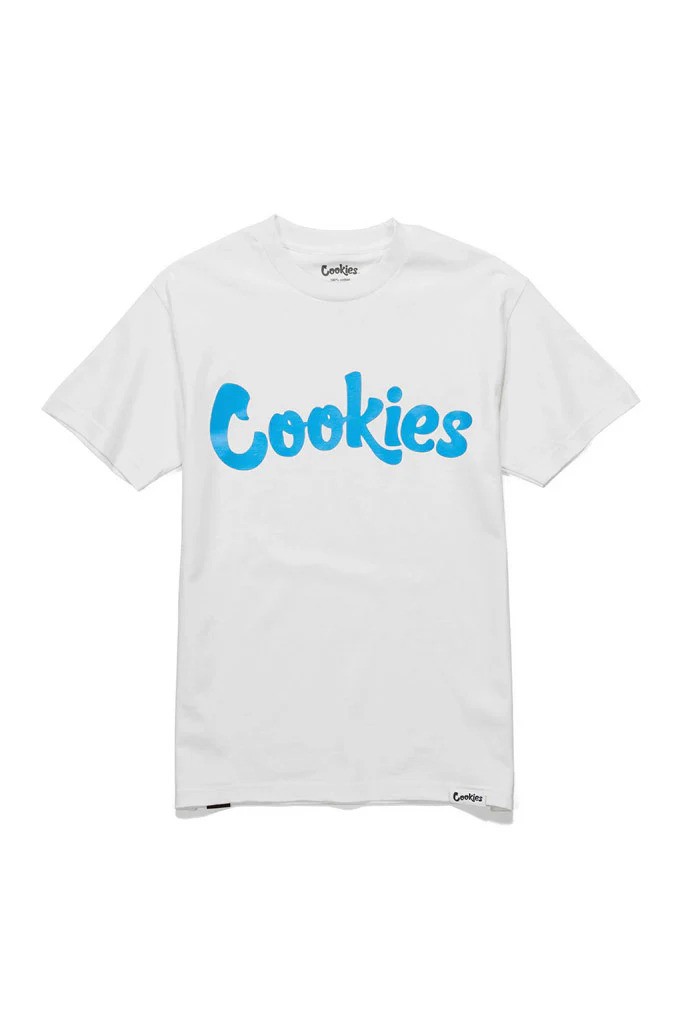 Photograph of product: Cookies - Tee - Original Mint Logo - Mint/White - S