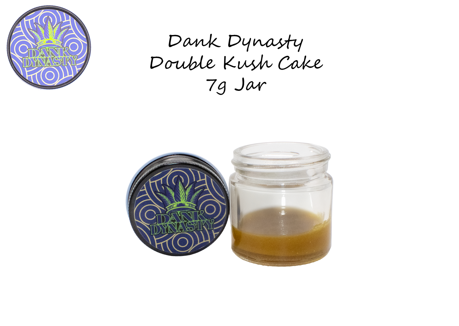 Photograph of product: Double Kush Cake Cured Sugar & Sauce