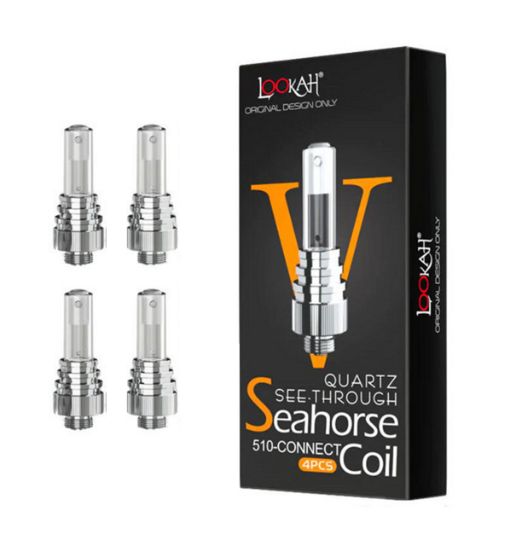 Photograph of product: Lookah Seahorse Heating Element V Quartz Tube 510 Thread | 4pk